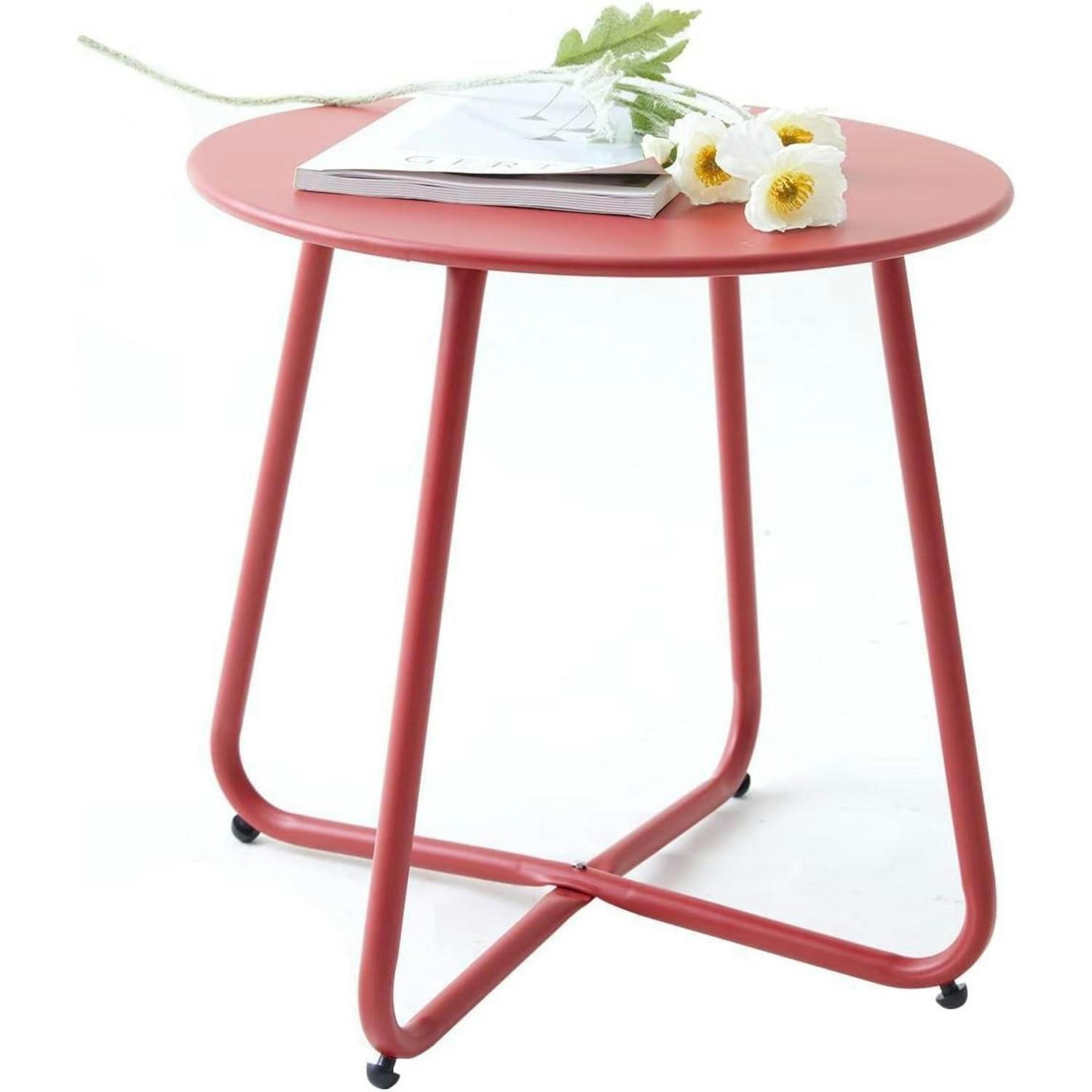 XXXLutz Beistelltisch Rot 45x45x45 cm