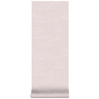 VLIESTAPETE Vintage Wolken 1000x53cm - Pink/Weiß, Papier/Kunststoff (53/1000cm) - Superfresco Easy