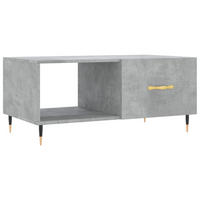 COUCHTISCH Betongrau 90x50x40 cm Holzwerkstoff - Grau, Holzwerkstoff (90/50/40cm) - furnicato