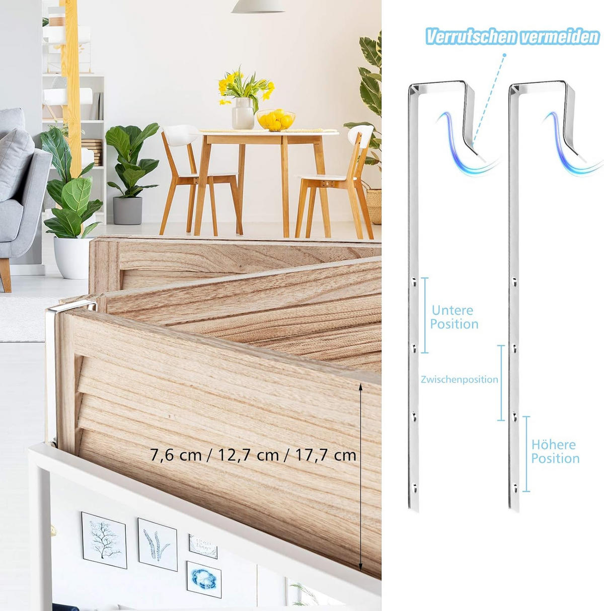 WANDSPIEGEL Türspiegel Weiß - Weiß, Glas (2/107/37cm) - COSTWAY