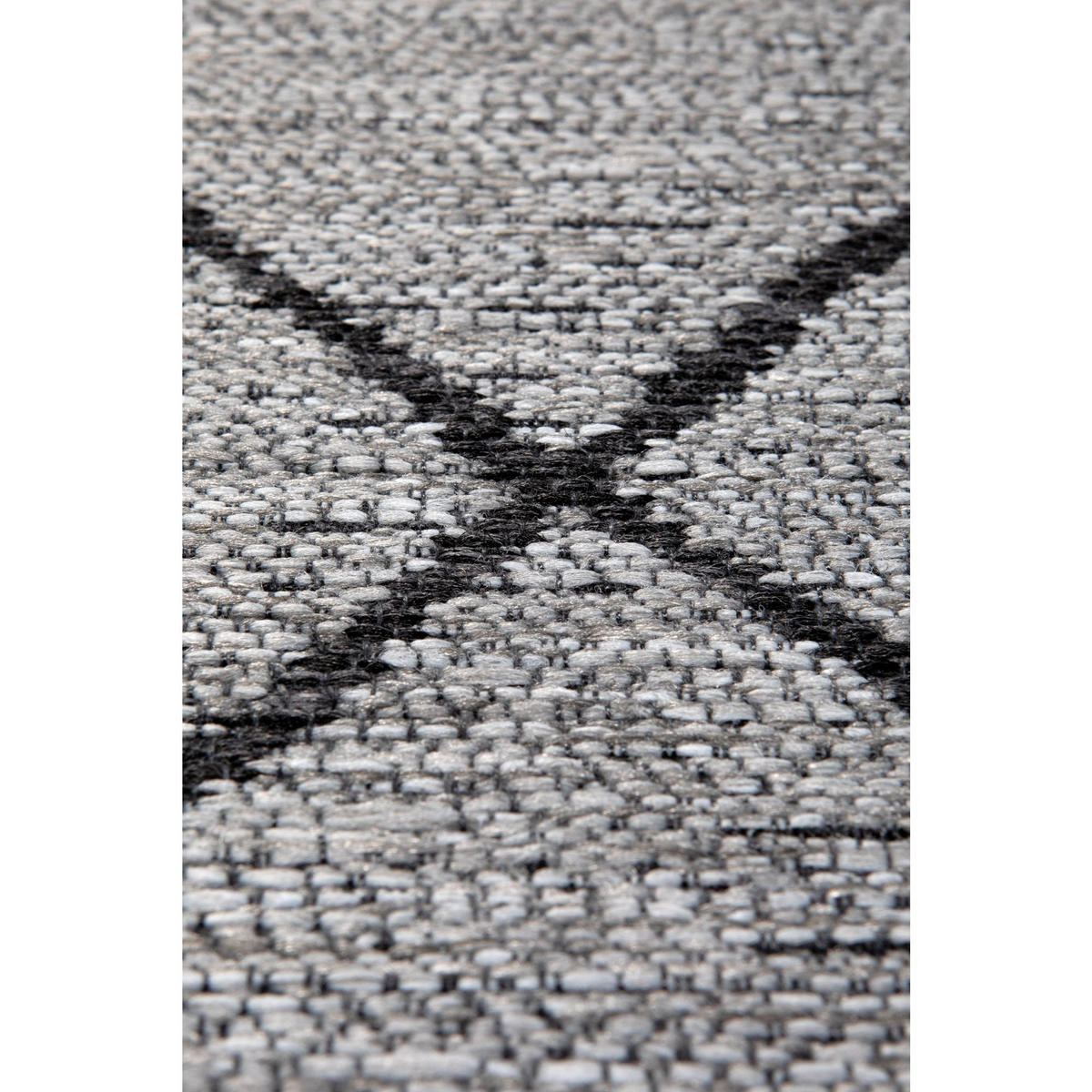 OUTDOOR-TEPPICH Allan perlweiß 200 x 290 x 1 cm - Hellgrau, Textil (200/290cm) - Vivaraise