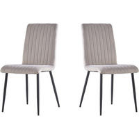 STUHL & BARHOCKER henley Hellgrau Fuß: schwarz - Grau, Textil (54.5/88/46cm) - Habitat Garten