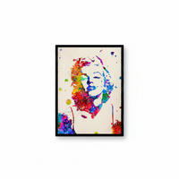 POSTER Marilyn Monroe Aquarell 30X40cm Rahmenlos - Klar, Papier (30/5/40cm) - Nacnic