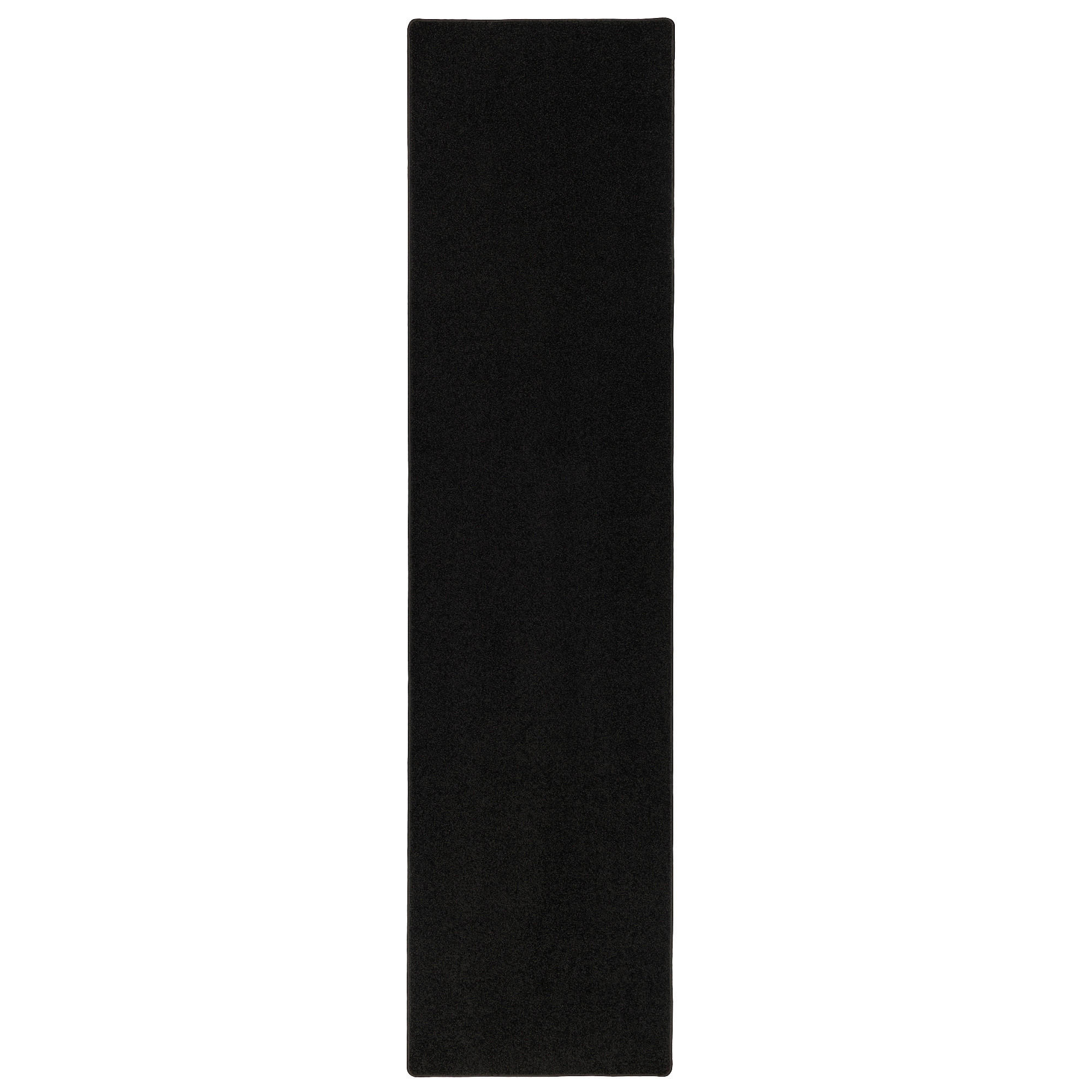 Snapstyle Hochflor Schwarz 100x100 cm