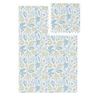 SPIELMATTE Flora Blau 120x180 cm - Blau, Textil (120/180cm) - Lytte