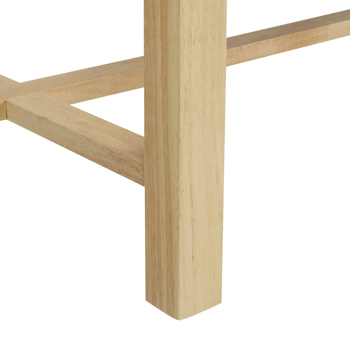 ESSTISCH 160/90 cm Helles Holz Barnes - Hellbraun, Holzwerkstoff (160/90/76cm) - Beliani