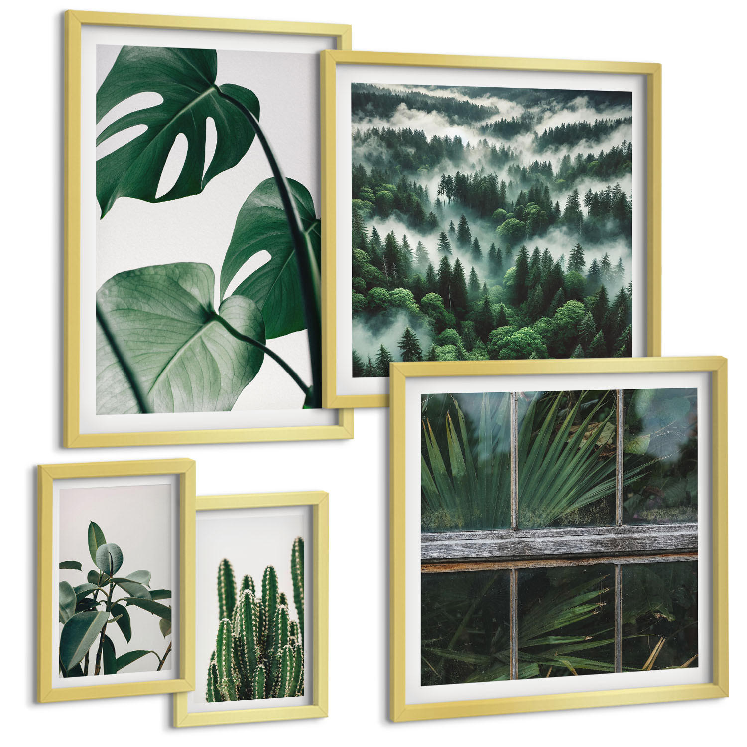 Tulup Bilder Gold 40x60 cm