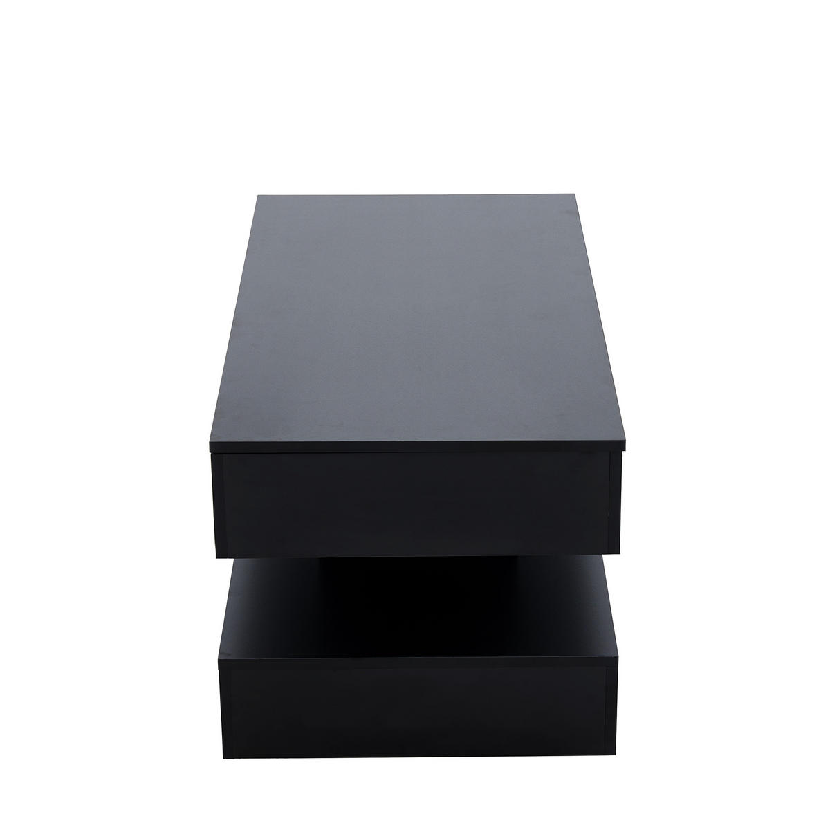 COUCHTISCH Schwarz - Schwarz, Holzwerkstoff (100/50/42cm)