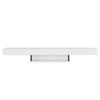 TV-LOWBOARD Hängend Alberes Weiß - Weiß, Holzwerkstoff (150/22/29.6cm) - moebel17
