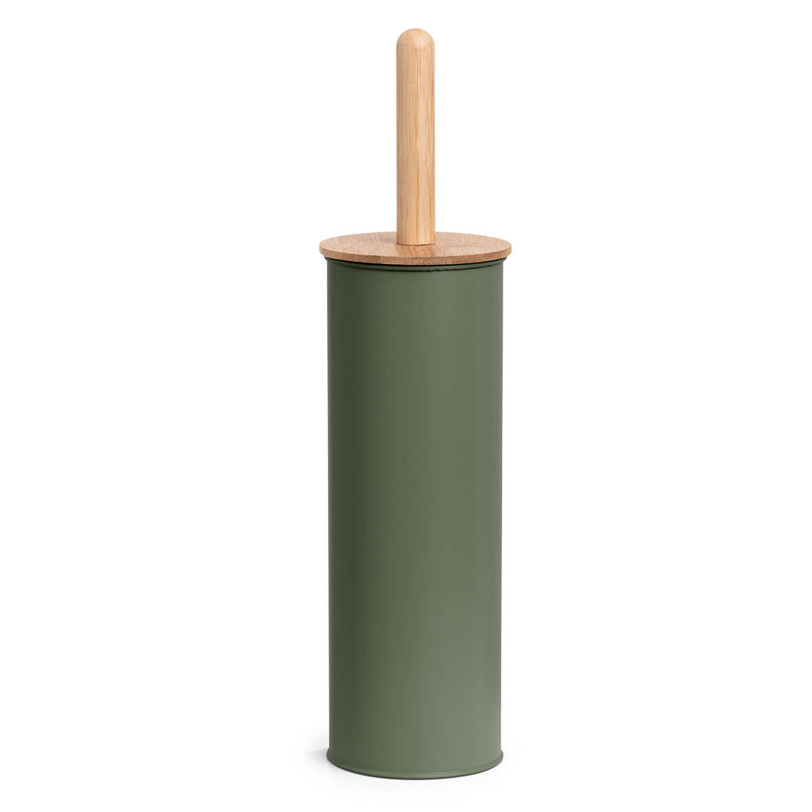 WC-BÜRSTE Ø 10 cm - Grün, Metall (10/38.4/10cm)