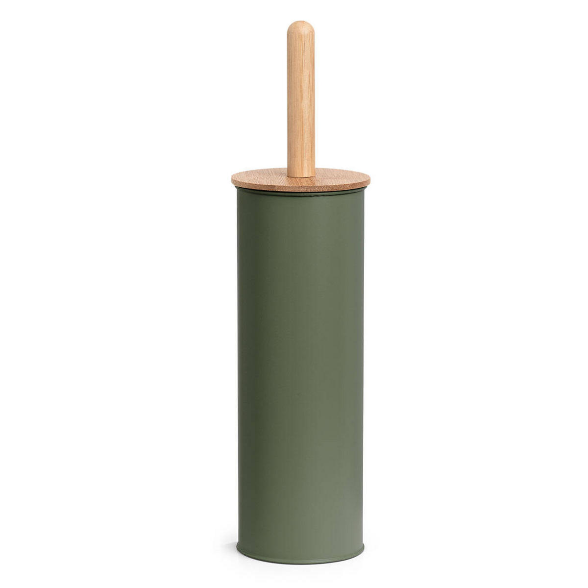 WC-BÜRSTE Ø 10 cm - Grün, Metall (10/38.4/10cm)