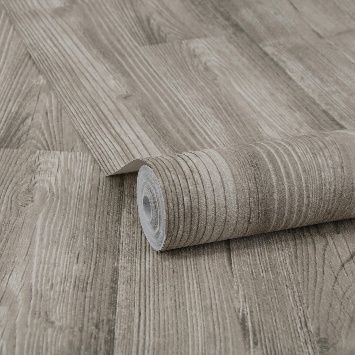 VLIESTAPETE - Wood Deluxe Natural - Beige, Papier/Kunststoff (52/1000cm) - Easy Decor