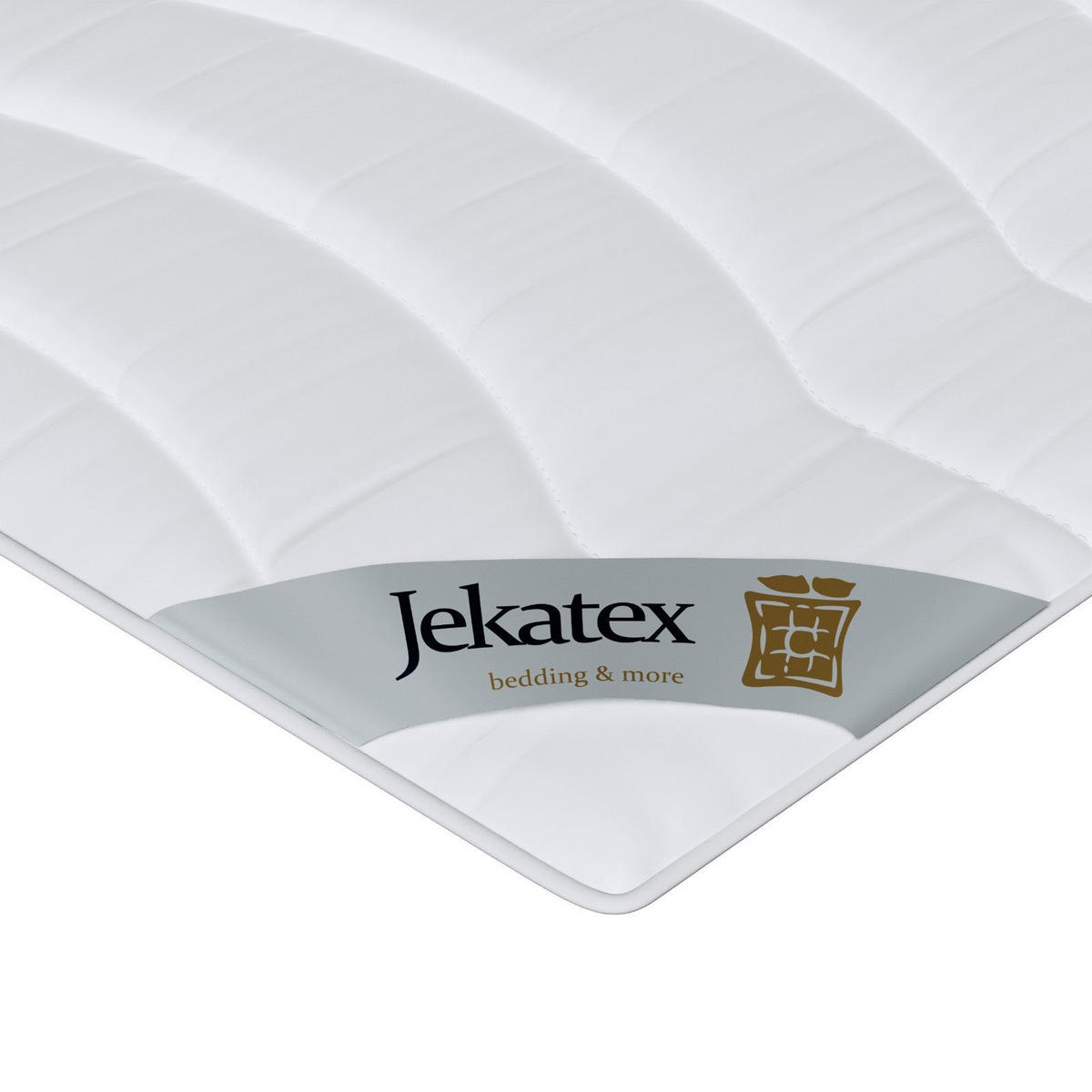 MONOBETTDECKE Kamelhaar 200x200cm - Weiß, Textil (200/200cm) - JEKATEX