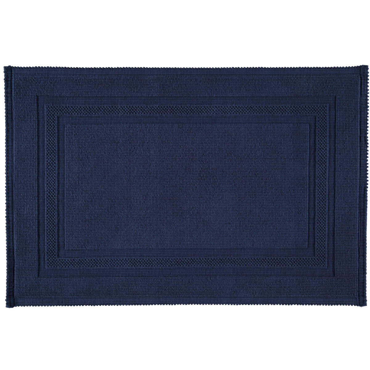 BADEMATTEN GALA KOBALT - 84 - Dunkelblau, Textil (60/90cm) - Rhomtuft