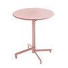 BISTROTISCH, Puderrosa - Pink, Metall (70/70/72cm) - Oviala