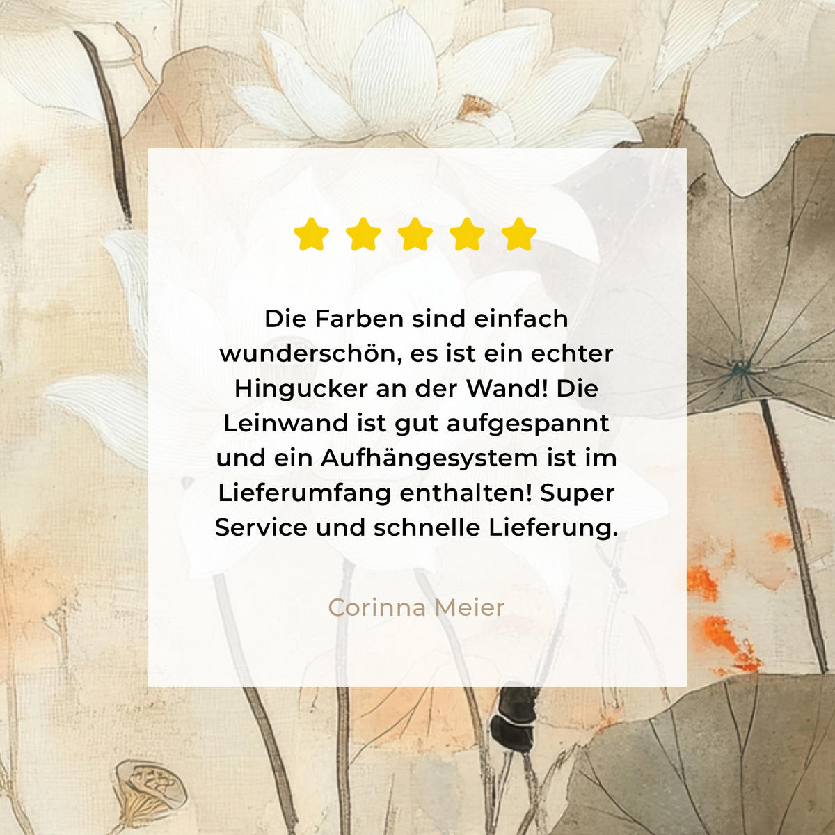 LEINWANDBILD Blumen - Japandi - Wabi sabi 60x80 cm - Sandfarben, Textil (60/80cm) - MuchoWow