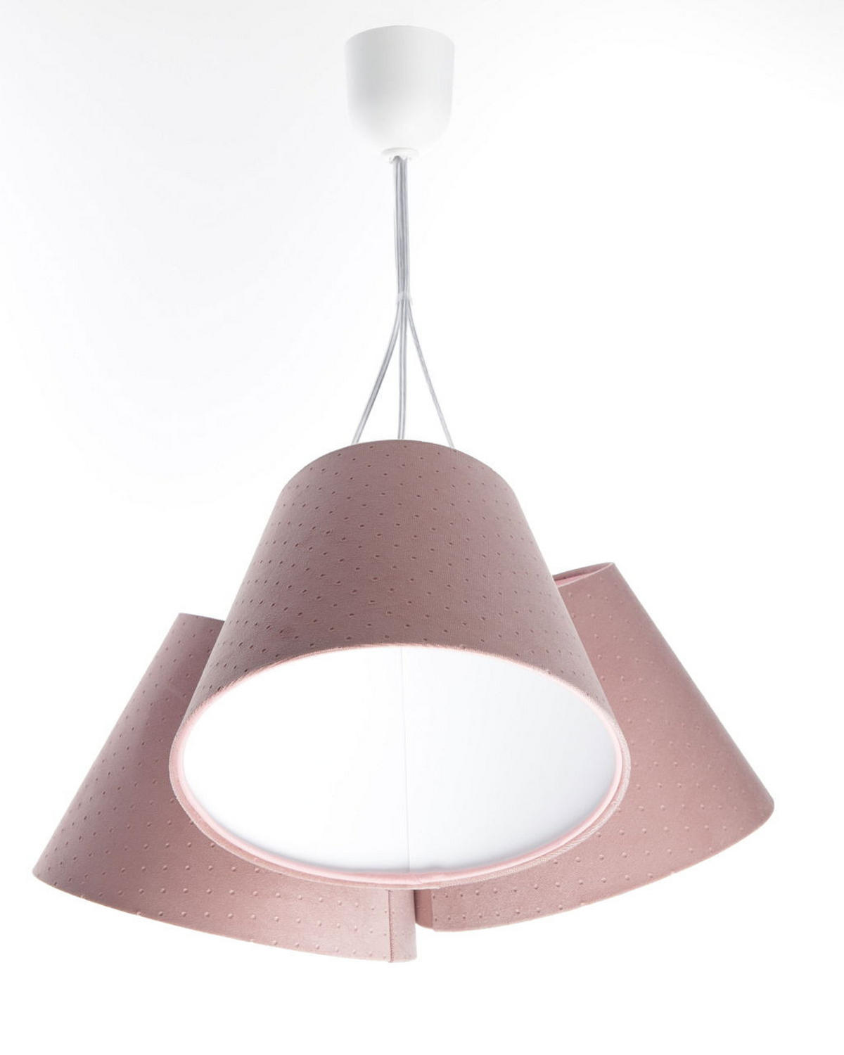 HÄNGELEUCHTE Rosa 26/19 cm - Pink, Kunststoff (26/0.8/19cm) - ONZENO