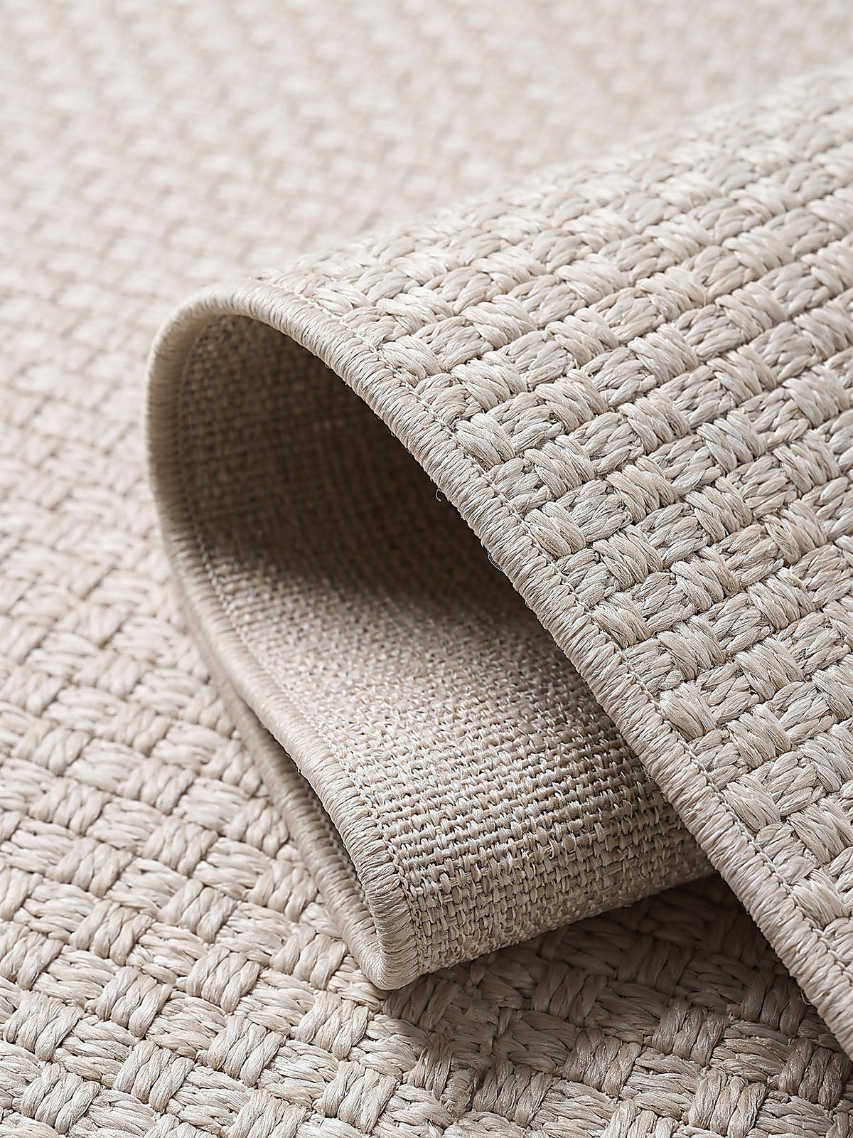 FLACHWEBTEPPICH Uni BROYE Polypropylen Beige 160 x 230 cm - Beige, Textil (160/230cm) - KADIMA DESIGN