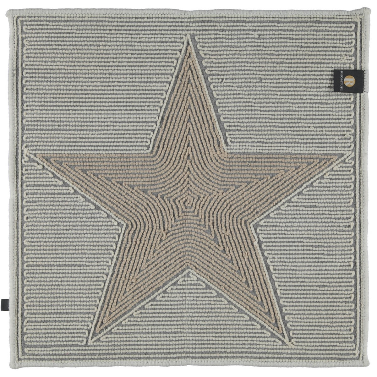 BADTEPPICHE STAR WEISS-STONE - 1340 - Beige, Textil (60/60cm) - Rhomtuft