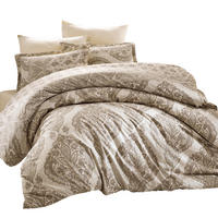 BETTWÄSCHE 6-teilig 220/240 cm TALYA - Braun, Textil (220/240cm) - ROLFNERS