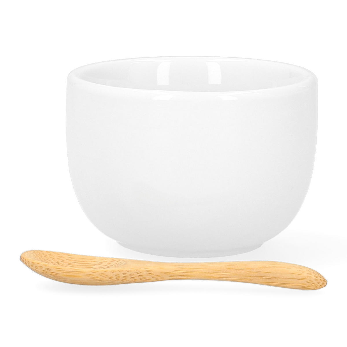 SERVIERSCHALENSET Fincan Weiß 32/8 cm - Weiß, Keramik (8/8/32cm) - Homla