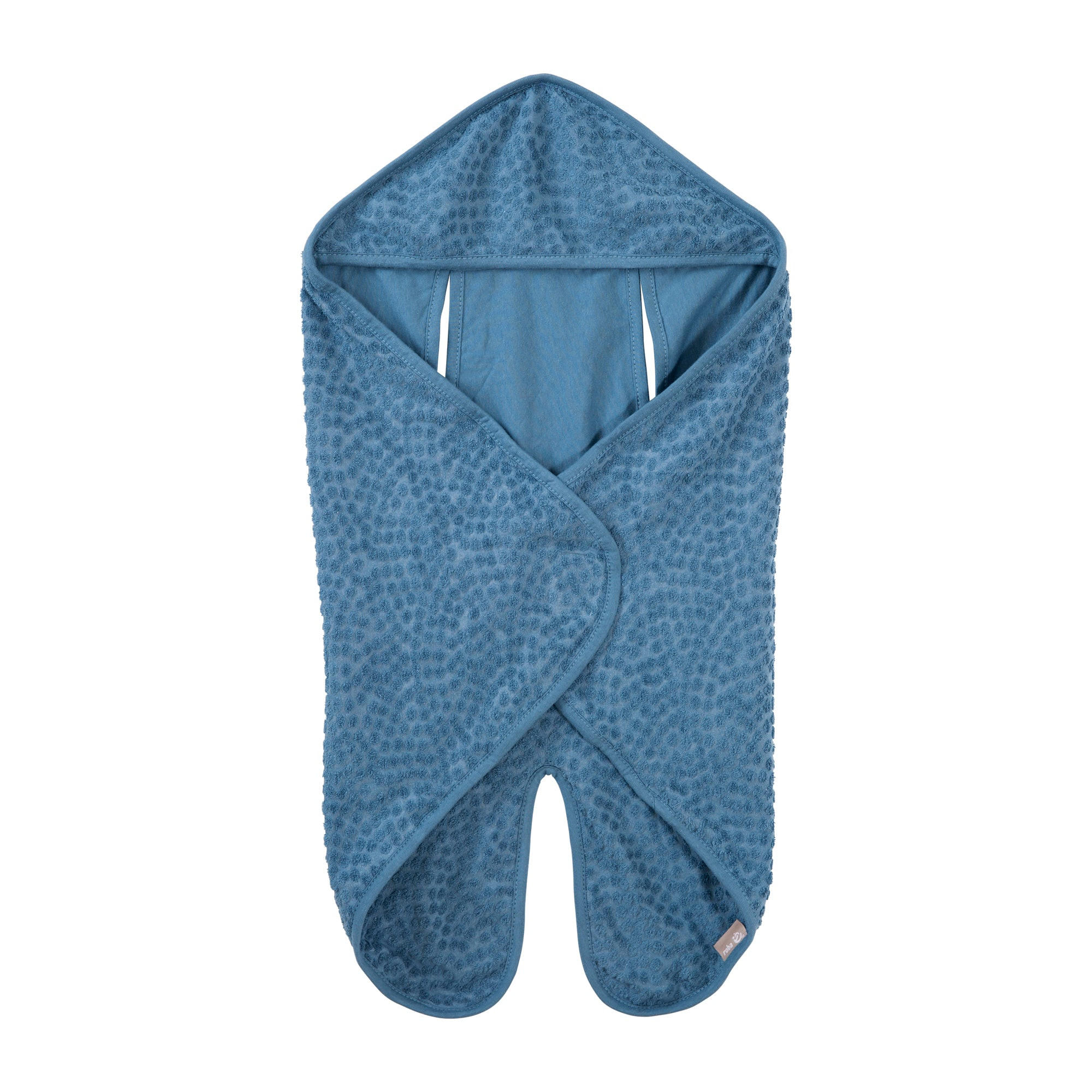 BABY-EINSCHLAGDECKE Seashells indigo - Blau, Textil (82.5/73cm) - Roba