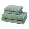 FROTTIERSET Vienna Style Supersoft 4-teilig - Hellgrün, Textil (50/100cm) - Vossen