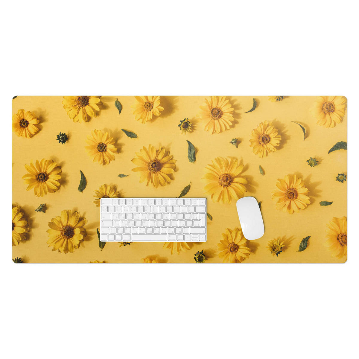 SCHREIBTISCHUNTERLAGE 100x50 cm Gelb - Gelb, Kunststoff (100/50/1.6cm) - Wallfluent