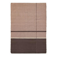 TEPPICH aus recycelten Fasern handgewebt beige - Beige, Naturmaterialien (160/230cm) - AFK Living