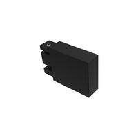 ENDSTÜCKE FÜR GARDINENSTANGEN 14x35 mm, Lox Schwarz, Packung 2 Stück - Schwarz, Metall (5.2/3.4/3.4cm) - INTERDECO