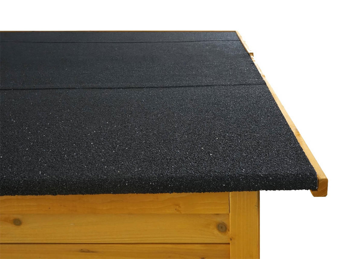 FAHRRADGARAGE 2er 151x200x200cm Braun - Braun, Holz (200/151/200cm) - PROREGAL