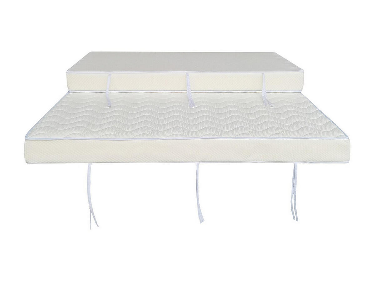 MATRATZE für ausziehbares Sofa - 2 -Sitzer - Polyester - weiß - PARTY - Weiß, Textil - Vente-Unique