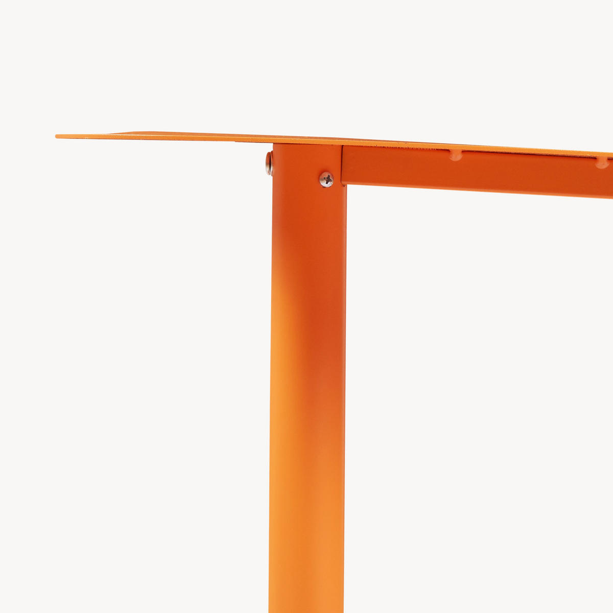 BEISTELLTISCH Nastätten - Orange, Metall (38/50/50cm) - [en.casa]