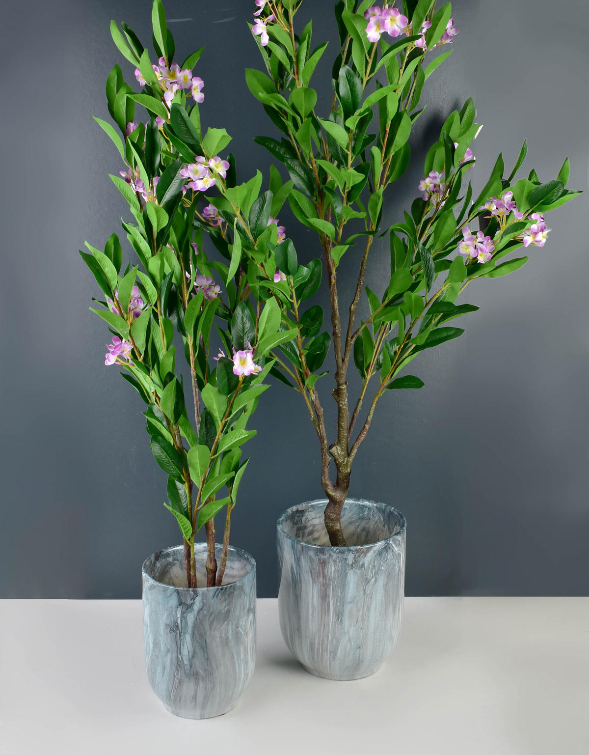 KUNSTBLUME Viridis Rosa 14x14x118 cm Kunststoff - Rosa, Kunststoff (118cm) - Mondex