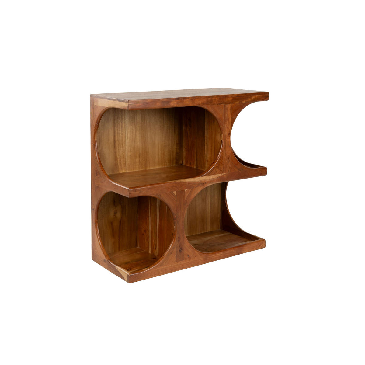 WANDREGAL Ruben Braun - Braun, Holz (39.5/90/90cm) - Housecraft Living