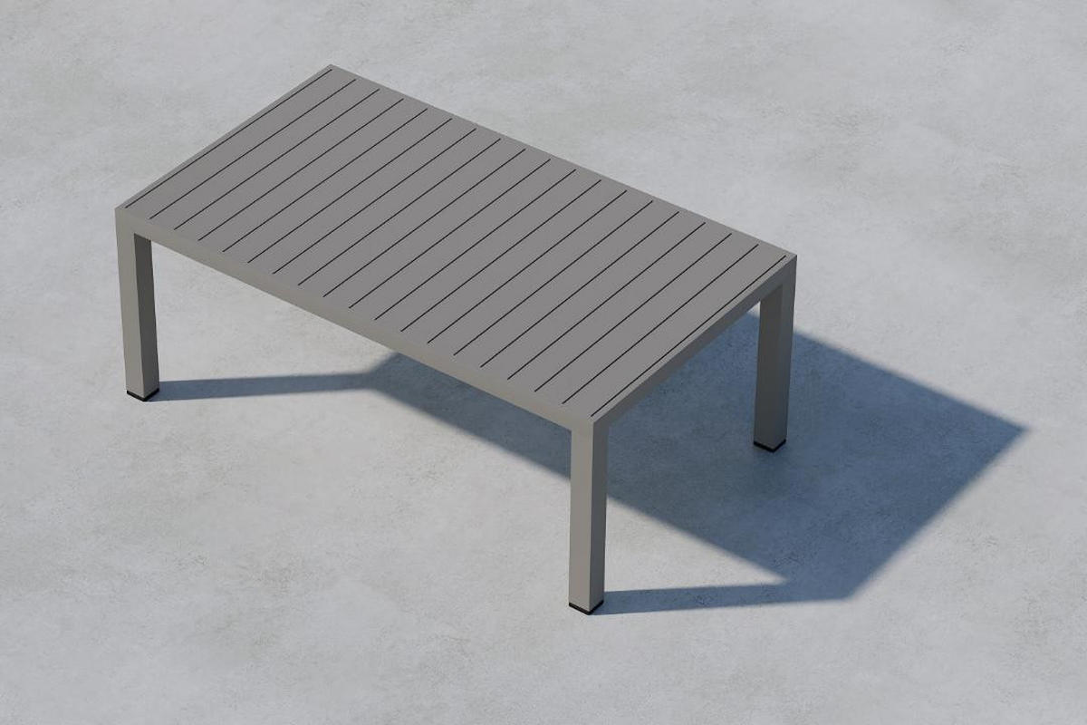 COUCHTISCH, Copacabana, Braun, Metall, 70 x 120 x 45 cm - Braun, Metall (120/70/45cm) - ebuy24