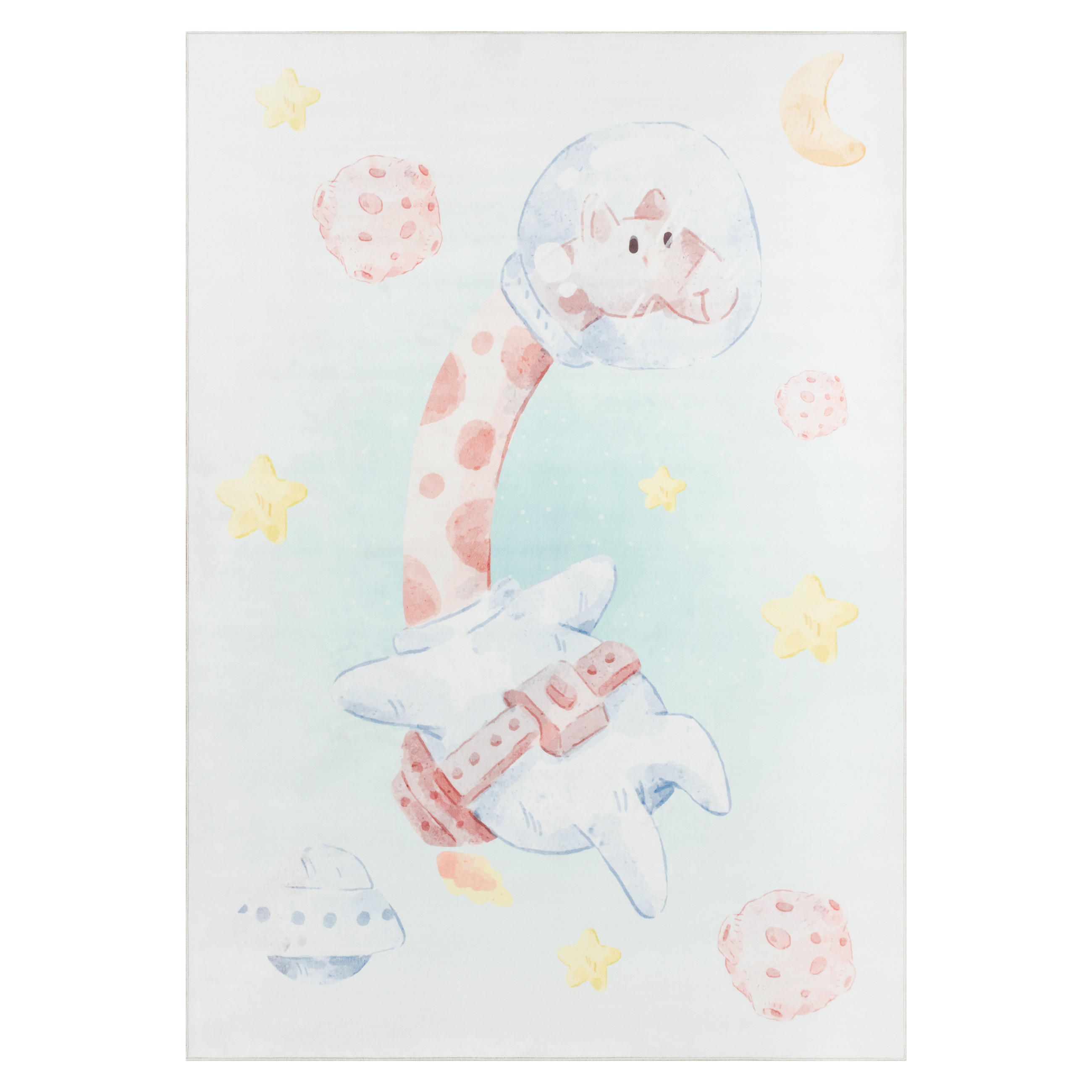 KINDERTEPPICH KIDS Rosa Tiere 160/230 cm - Rosa, Textil (160/230cm) - Tapiso