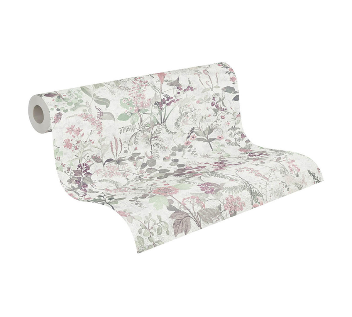 VLIESTAPETE Weiß 53/1005 cm - Weiß, Textil (53/1cm) - KUNSTLOFT