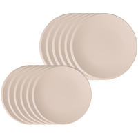 TAFELSERVICE NewMoon beige 12er Set - Beige, Keramik (1/1/1cm) - Villeroy & Boch
