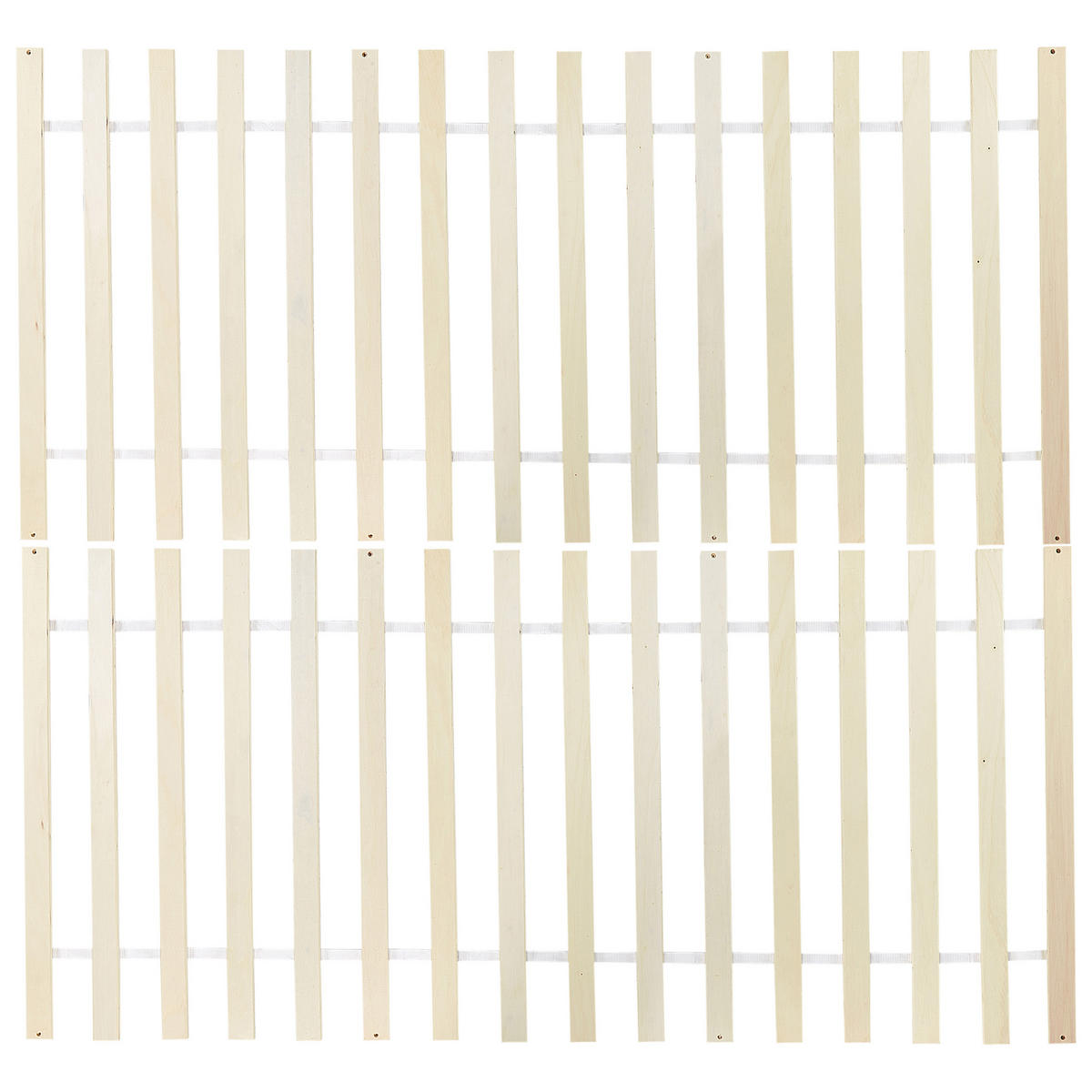 LETVENO DNO 160/200 cm Blanzac - svetlo rjava/rjava, leseni material (160/200cm) - Beliani