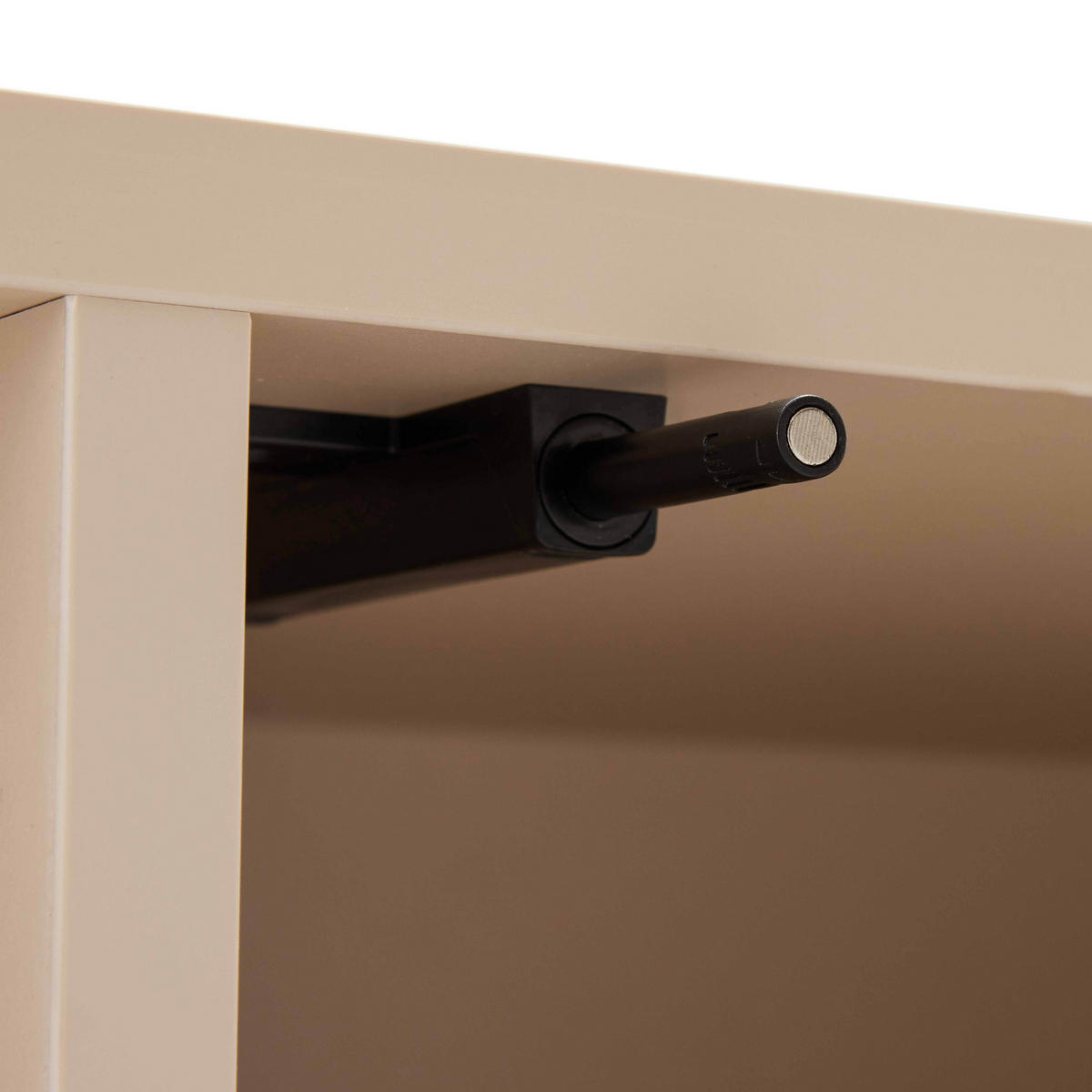 TV-MÖBEL, Beige - Beige, Holz (160/43/40cm) - Oviala