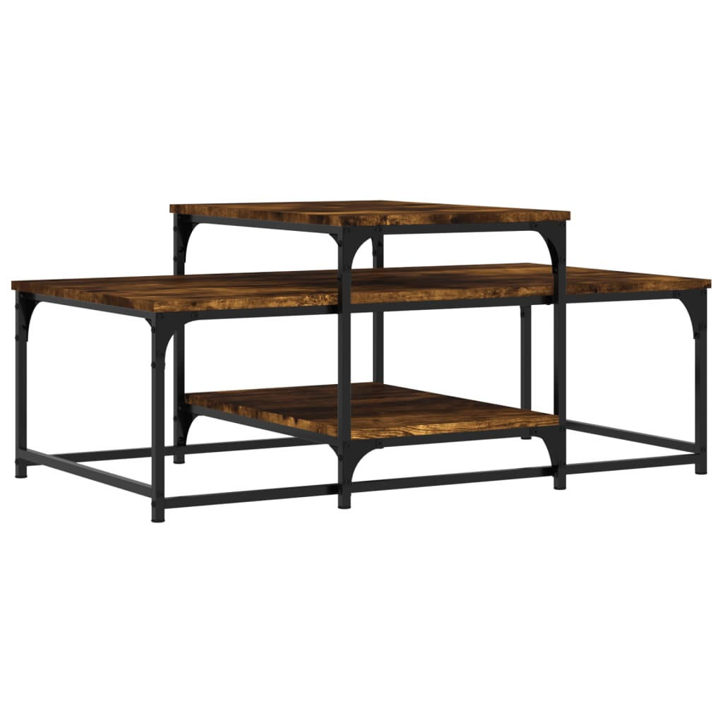 COUCHTISCH Räuchereiche 102x60x45 cm Holzwerkstoff - Braun, Holzwerkstoff (102/60/45cm) - furnicato