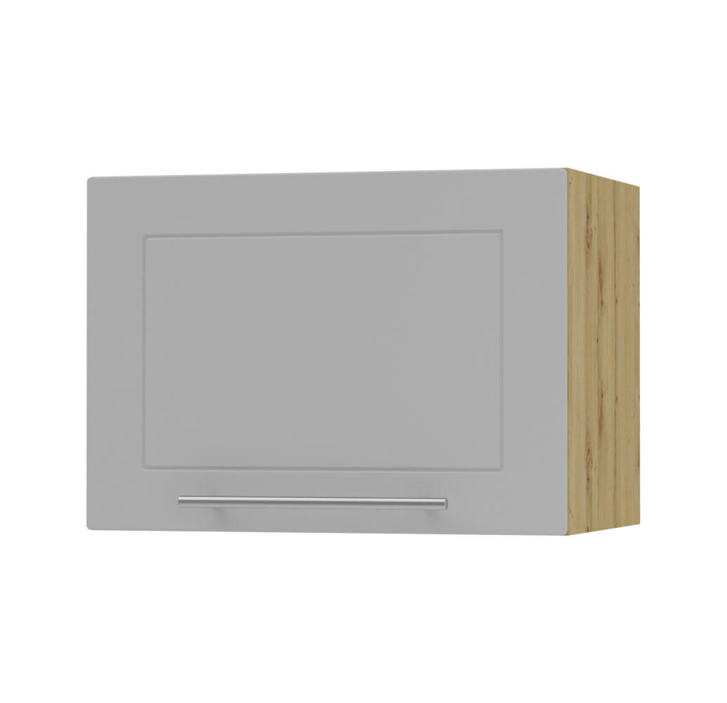 KÜCHENHÄNGESCHRANK Kvantum W4B/50 Dust Grey Matt / Eiche Artisan Matt 50 / 32,5 / 36cm - Eiche Artisan/Grau, Holz/Holzwerkstoff (50/36/32.5cm) - Feldmann-Wohnen