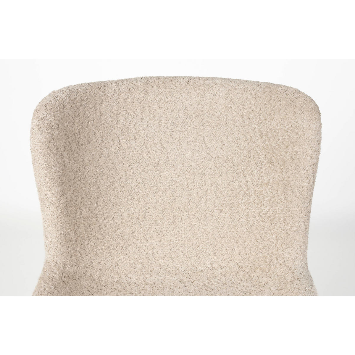 ESSZIMMERSTUHL Marion Creme/ Weiß - 2 er Set - Weiß, Metall (50/79/60cm) - Housecraft Living