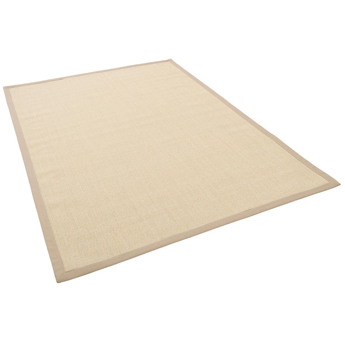 SISALTEPPICH NATURA KLASSISCH MIT BORDÜRE - Ecru, Textil (150/150cm) - Pergamon