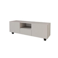 LOWBOARD NOA-2-S 140x50x41 cm - Kaschmir - Kaschmir/Schwarz, Holzwerkstoff (140/50/41cm) - ALTDECOR