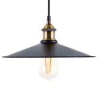 HÄNGELEUCHTE Swift 30/30/117 cm - Schwarz, Metall (30/30/117cm) - Beliani