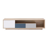 TV-BOARD - 180 cm x 39.8 cm - Holz, Platte - Naturfarben Hell, Mehrfarbig - FILUTIA - Multicolor/Naturfarben, Holz (180/45/39.8cm) - Vente-Unique