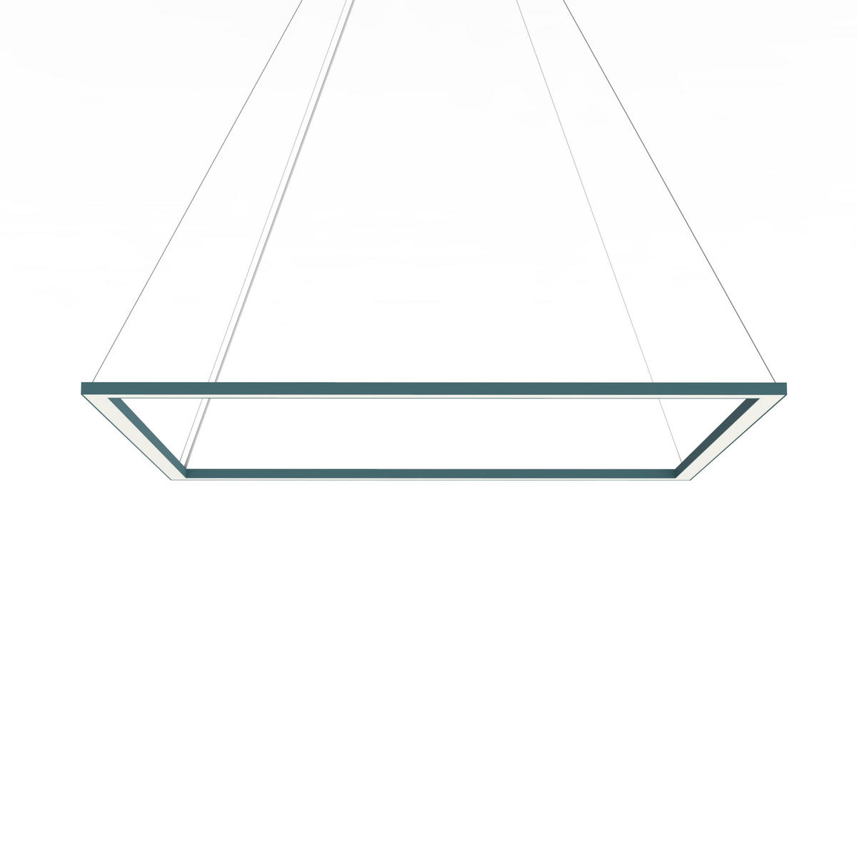 LED-HÄNGELEUCHTE - Blau, Metall (90/90/100cm) - Lumicom