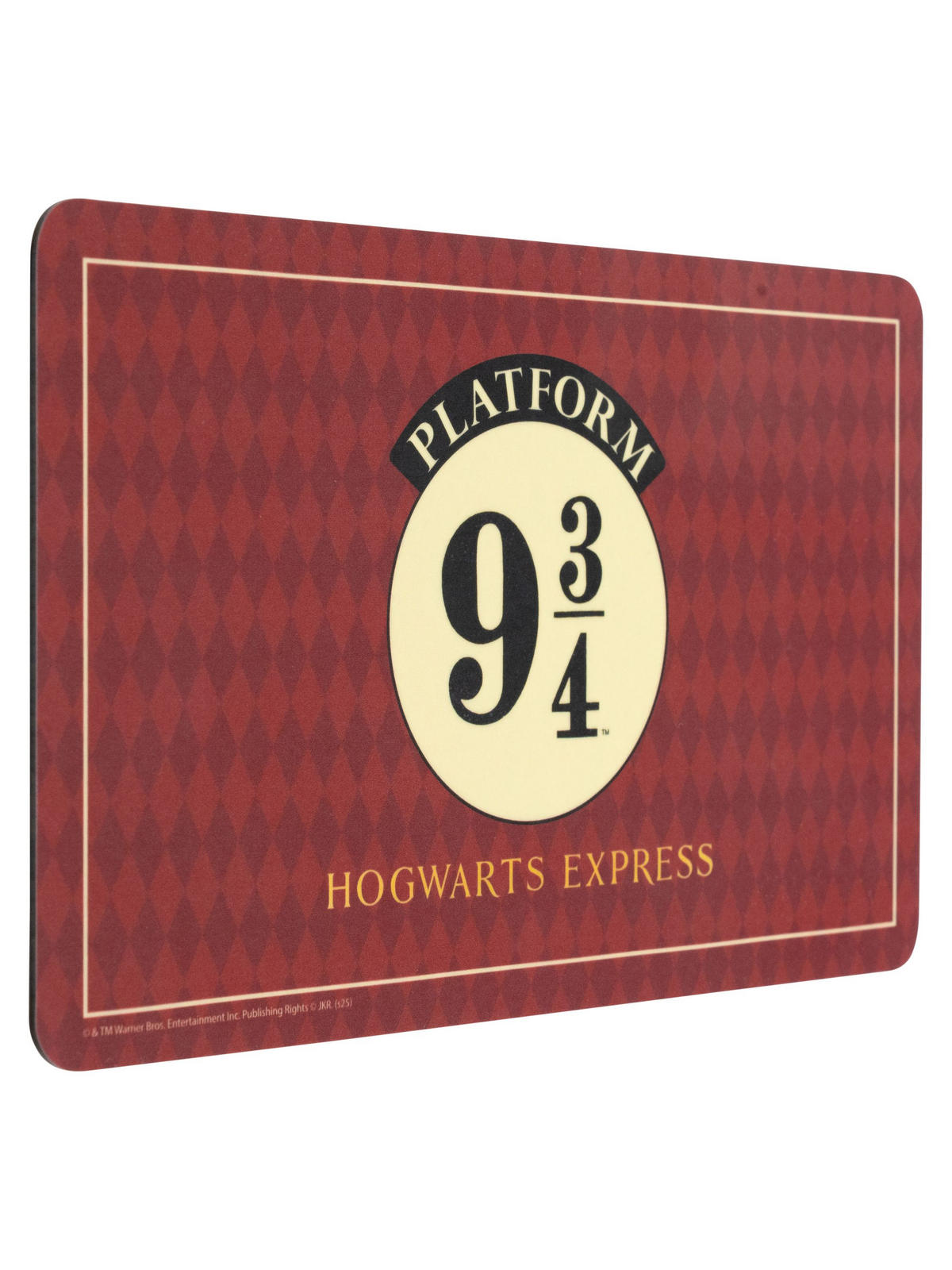 BRETTCHEN Harry Potter Hogwarts Express Platform 9 3/4 Rot 14,5 x 23,5 cm - Rot, Kunststoff (14.5/23.5cm) - United Labels